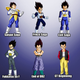Imagen para el artículo titulado La evolución de los personajes de Dragon Ball